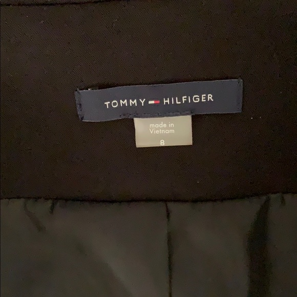 👚NWT Black Tommy Hilfiger Classy Blazer - Picture 12 of 16